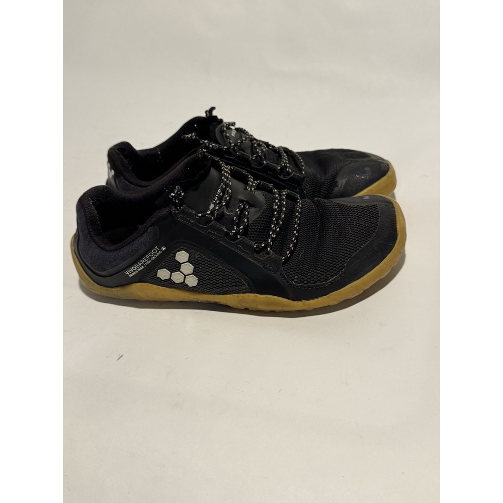 Vivo Barefoot Primus Trail Knit FG Black Running Shoes Womens 5.5